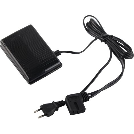 Pédale de Machine à Coudre Professionnelle avec Cordon et Prise UE 220V - Commande au Pied de Remplacement (1/5)