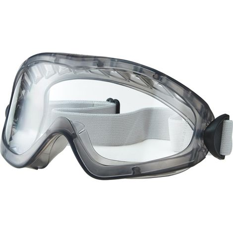 3M 2890 Vollsichtbrille mit Antibeschlag-Schutz, mit Antikratz-Schutz Weiß EN 166-1 DIN 166-1