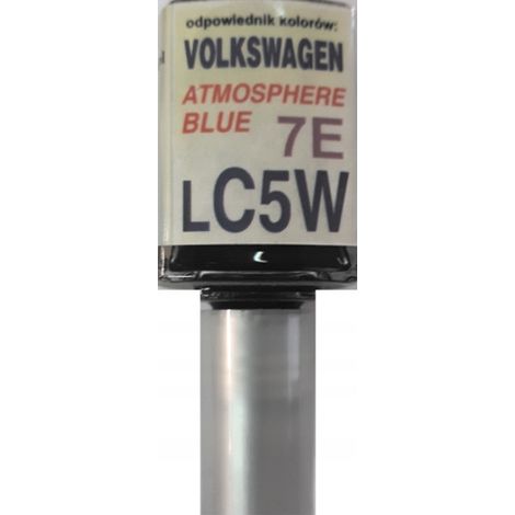 Peinture de retouche bleu atmosphère pour VW LC5W 7E (pour rayures) (1/5)