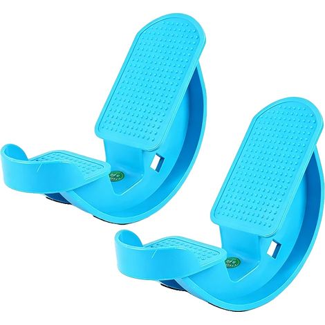 Dispositivo para estirar el tobillo, ayuda para la rehabilitación, herramienta para entrenar el equilibrio, azul, 2 unidades. (1/2)