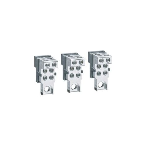 Cage P250 Cu/Al 3P 6x6-35mm² - APPAREILLAGE DE TETE HAGER HYT065H (1/2)