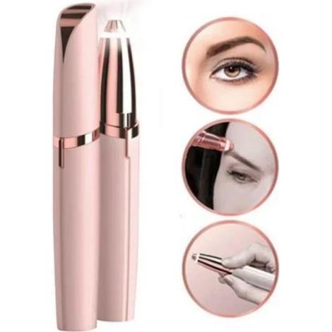 Épilateur, tondeuse pour sourcils/poils du visage/poils des jambes/maillot de bain, or rose-AquaForge (1/2)