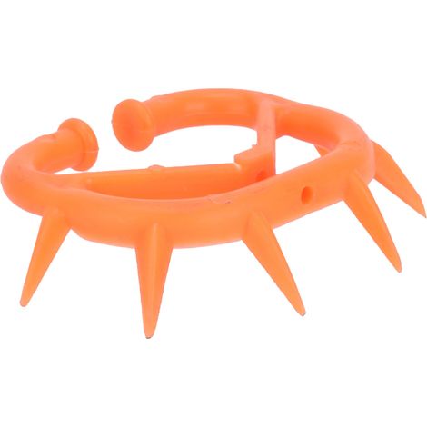 Lot de 5 anneaux nasaux en plastique épais pour le sevrage des veaux (modèles boutique). (1/5)