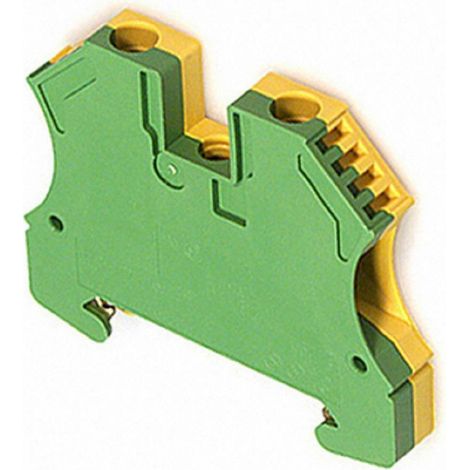 Weidmuller wpe 6 g/v morsetto serie w, morsetto di terra 1010200000