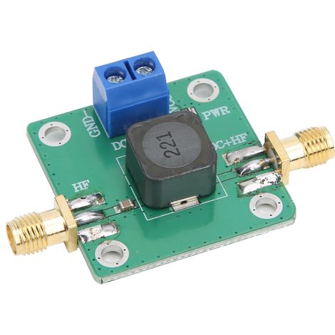 Alimentation DC bias RF micro-ondes 50K-60MHz, bloqueur de courant continu, câble d'alimentation large bande (1/5)