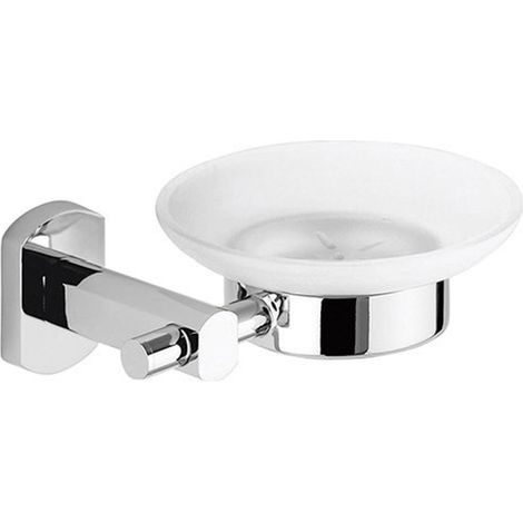 Portasapone da muro in acciaio inox e Cromall EP11 Gedy serie EDERA PLUS Cromato
