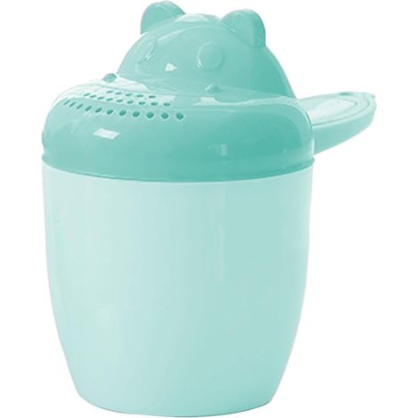 Rinceur de douche – Seau de bain mignon avec poignée antidérapante et flux lisse avec prise en main facile, bec verseur de shampooing pour, lavage, heure du bain, maison, 21 x 16 x 10 cm (1/5)