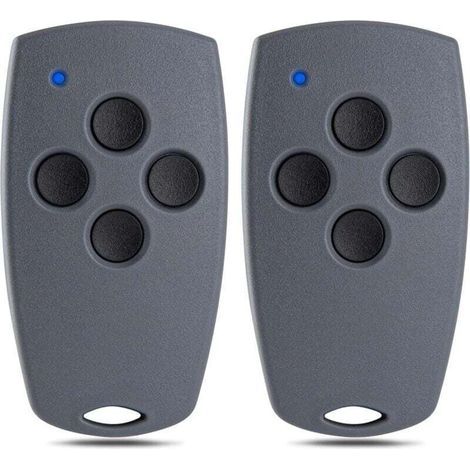 Set of 2 replacement handheld transmitters for Marantec Digital 212-433 211-433 221-433 - Compatible with Marantec d313 382 384 d302 d304 433 (1/4)