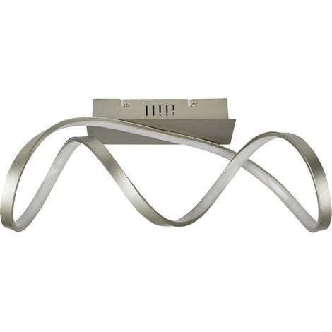 Plafón LED 17.6W Blanco Neutro - 4000K Gris Merengo para Interior Techo para Dormitorio, Salón
