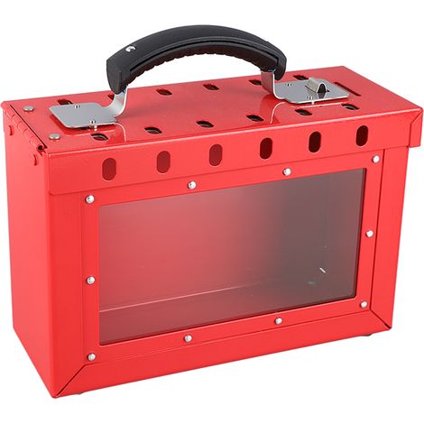 Coffret de sécurité portable à fenêtre transparente pour bureau, magasin, domicile et usage professionnel (1/5)