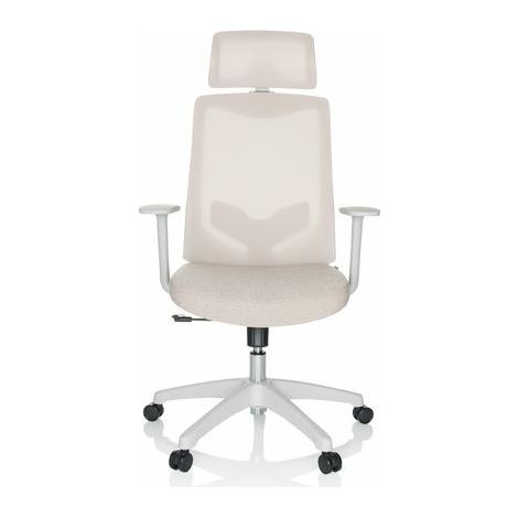 [GEBRAUCHT] Hjh Office Mikeo W Home Office Bürostuhl Beige Drehstuhl Arbeitsstuhl Stuhl B78 B-Ware