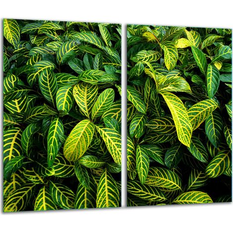 Tagliere in vetro 2x 30x52 verde (1/5)