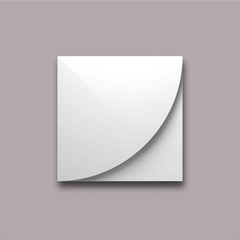 NMC CURVE-box ARSTYL Noel Marquet 1 Box 6 pieces 3d wall panel contemporary design white  0,84 m2 (1/5)