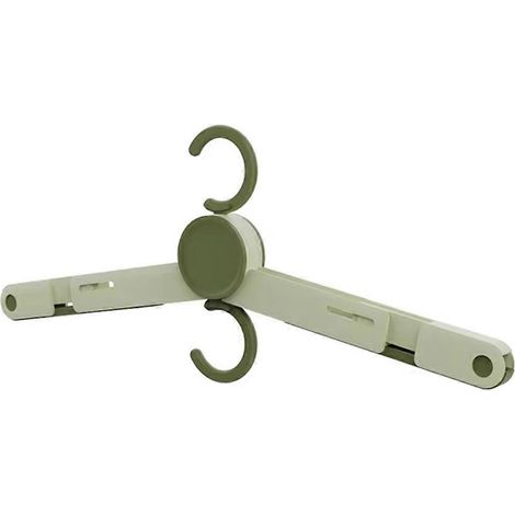 Sèche-linge pliable à pinces, étendoir multifonctionnel A pour vêtements, rack de séchage compact avec clips, support mural ou suspendu, idéal linge délicat. (1/5)