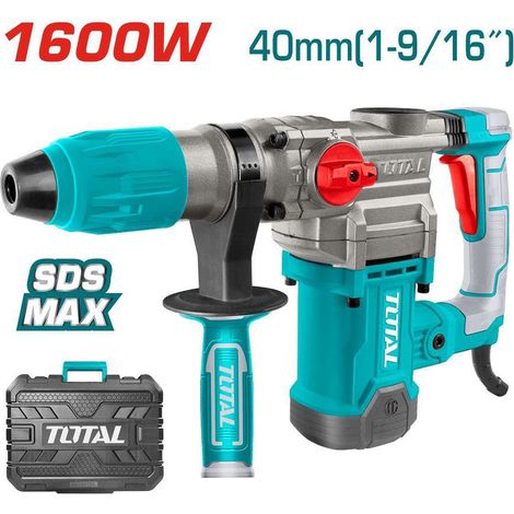 MARTELLO TASSELLATORE SDS-MAX SCALPELLATORE TRAPANO 1600W 10J TOTAL