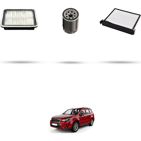 Kit tagliando 3 filtri compatibile con Subaru Forester (SJ) 2.0 XT 177Kw dal 2013 (1/5)