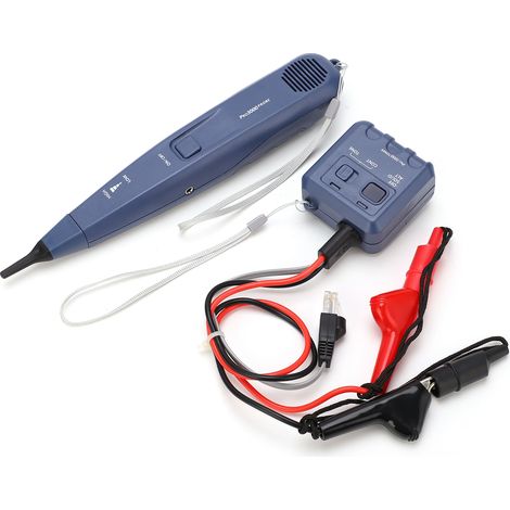 Testeur de câbles réseau portable, détecteur de lignes téléphoniques, générateur audio, localisateur de câbles