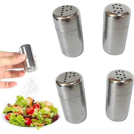 Mini Salières, Salière Et Poivrière, Poivrières, Convient à La Décoration De Cuisine Rustique Et Moderne, Convient à La Décoration De Cuisine Rustique Et Moderne (1/5)