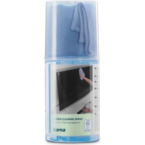 Hama 00221093 kit de kit de nettoyage d'ordinateur LCD/LED/Plasma Kit dede nettoyage d'équipement 200 ml