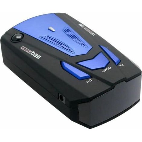 Detector de radar, CAR 16 Banda V7 360 Grados GPS Velocidad Seguro Detector Antirradar Láser Alerta de Voz