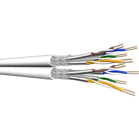 Draka Comteq (DNT) UChome SS26 Kat.7 weiß dup 8P S/FTP AWG26 60060699-Dca Tr250 250 Stk (1/3)