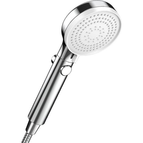 Pommeau de douche, douche de pluie, douchette avec pommeau de douche 3 fonctions, pommeau de douche, économie d'eau, chromé haute pression, pommeau de douche universel, accessoires de douche (1/5)