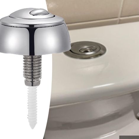 Pièces de rechange pour vanne de chasse d'eau, adaptées à la vanne de vidange Siamp optima 49, argent + couvercle de support (1/5)