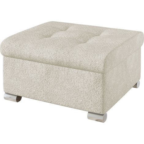 Pouf Comfivo Gemma, Coral 65, 41x68x70cm, Diamètre: 0, Tissu, Pieds: Plastique, 0 (1/5)