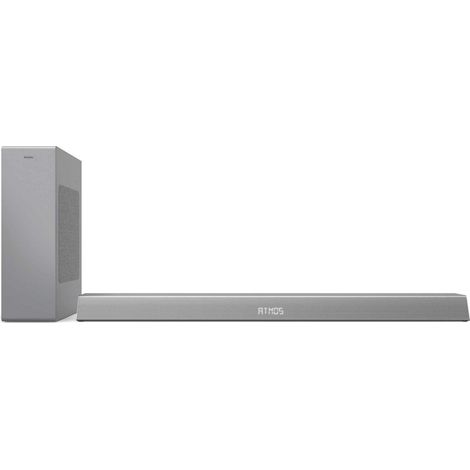 Philips TAB8505/TV - Barre de son avec Caisson de basses sans fil - 240W - HDMI e-ARC - Dolby Atmos - DTS Play-FI - Bluetooth 2.1 (1/5)