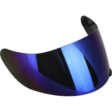 Visière de rechange pour casque intégral de moto, compatible avec AGV K3SV K5 (bleue). (1/5)