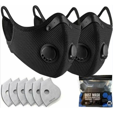 Masque anti-poussière pour menuiserie Construction Tondre Ponçage Jardinage Nettoyage Peinture Sciage et meulage