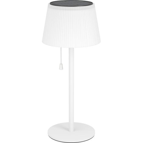 Lampada Ricaricabile Moderna Scordiano Acciaio Bianco Led 2,3W 220Lm Ip44