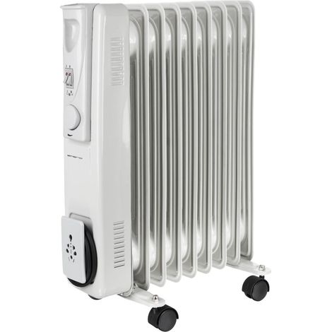 emerio Ölradiator 9 Rippen 2000 W Elektrische Heizung Heizkörper Elektroheizung (1/3)