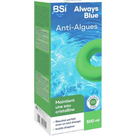 BSI - ALWAYS BLUE - Anti-algues 500 ml