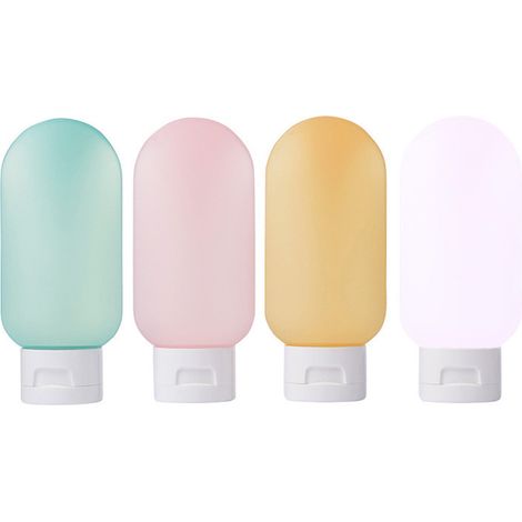Flacon De Voyage - Étanche Rechargeable Pour Shampoing - Pour Soins Personnels En Déplacement - Lot De 3 (1/5)