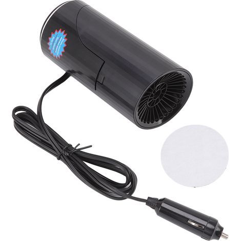 Chauffage de voiture portable avec fonction allume-cigare. chauffage et désembuage. base rotative. fonction désembuage et dégivrage (1/5)