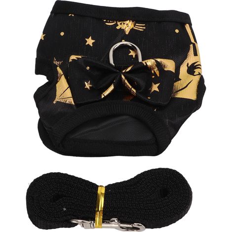 Harnais pour lapin, laisse réglable, gilet en nylon doux pour lapin, furet, chaton, cochon d'Inde (1/5)
