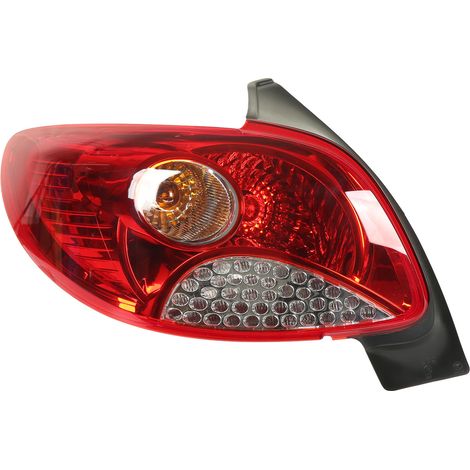 Jeffergarden Ensemble de feu arrière gauche pour Automobile, remplacement 6350FX pour Peugeot 206 + 3 portes 5 portes (1/5)