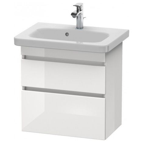 Support de lavabo DURASTYLE 368x580x610mm gris béton mat/WE MA