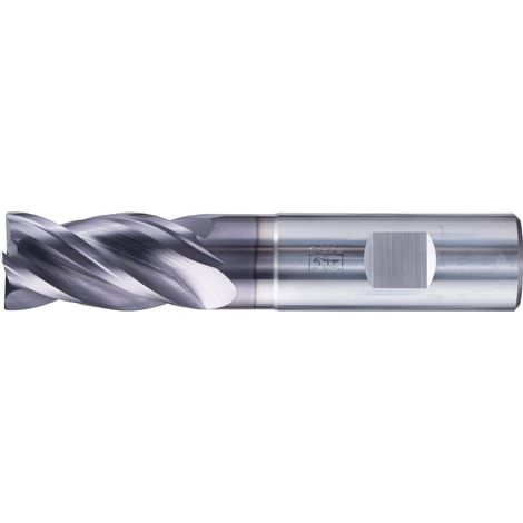 PFERD VHM Eckfräser lang 4 Schneiden Ø 20 mm 45° Fase TiAlN Schaft HB Universal Line Schruppen Schlichten Nuten (1/5)