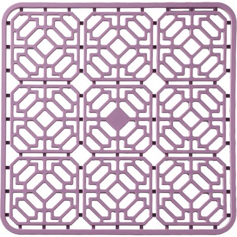 Tapis d'évier en silicone pour évier de cuisine Grille de protection pliable résistante à la chaleur Grille de séchage antidérapante pour fond d'évier en porcelaine en acier inoxydable de ferme (1/5)