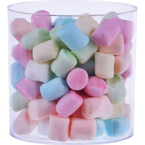 Mini-Rundbecher aus Kunststoff, 70 ml/25 Stück