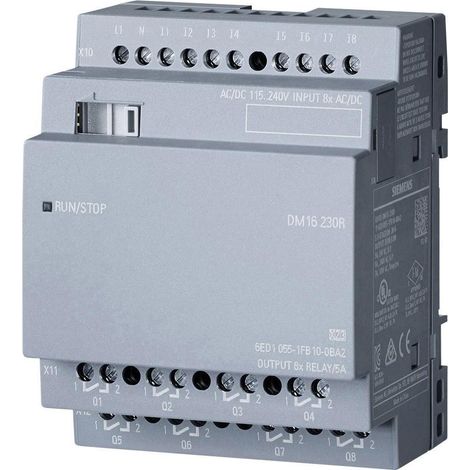 ¡Módulo de expansión Siemens LOGO DM16 230R 6ED10551FB100BA2