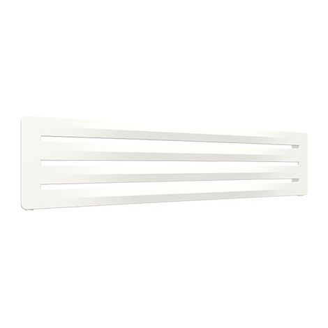 Scaldasalviette ad acqua calda bianco 370mm di altezza e 900mm di larghezza -  Watt - AER325/900HYPB
