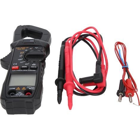 Pince ampèremétrique numérique ET8202 AC750V DC1000V, mesure de capacité RMS vraie, écran LCD, haute précision, multimètre automatique (1/5)