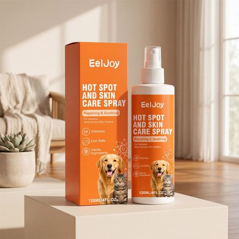 Spray de soin pour la peau des chats et des chiens - Soin quotidien doux et confortable - 120 ml -- DTEKGAZ (1/5)