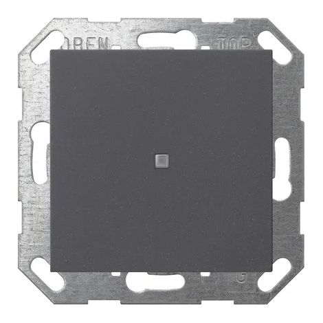 Gira Tecla de pulsador 1 vía OneKNX System 55 antracita [517128], 5171 28