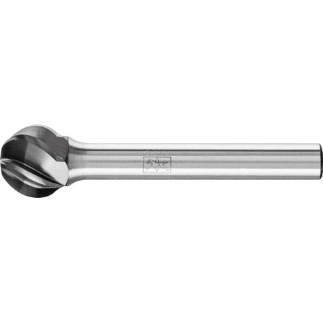 PFERD TOOLS Hartmetall Hochleistungsfrässtift ALU Kugel KUD Ø 12x10mm Schaft-Ø 6mm für Alu/NE Metalle HICOAT (1/3)