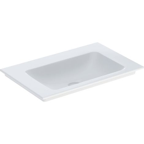 Geberit ONE lavabo pour meubles sortie verticale, 75x14x48cm, (1/2)