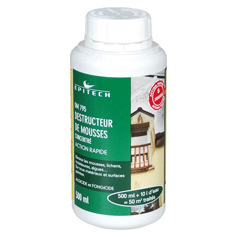 Destructeur de dépôts verts concentré - Flacon 500 ml